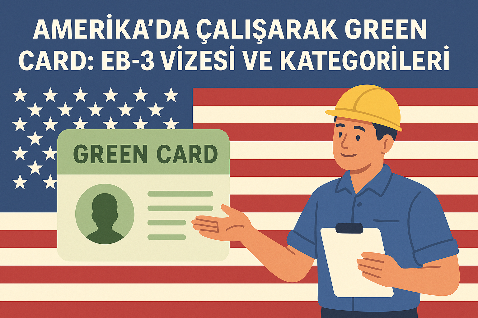 Amerika'da Çalışarak Green Card: EB-3 Vizesi ve Kategorileri