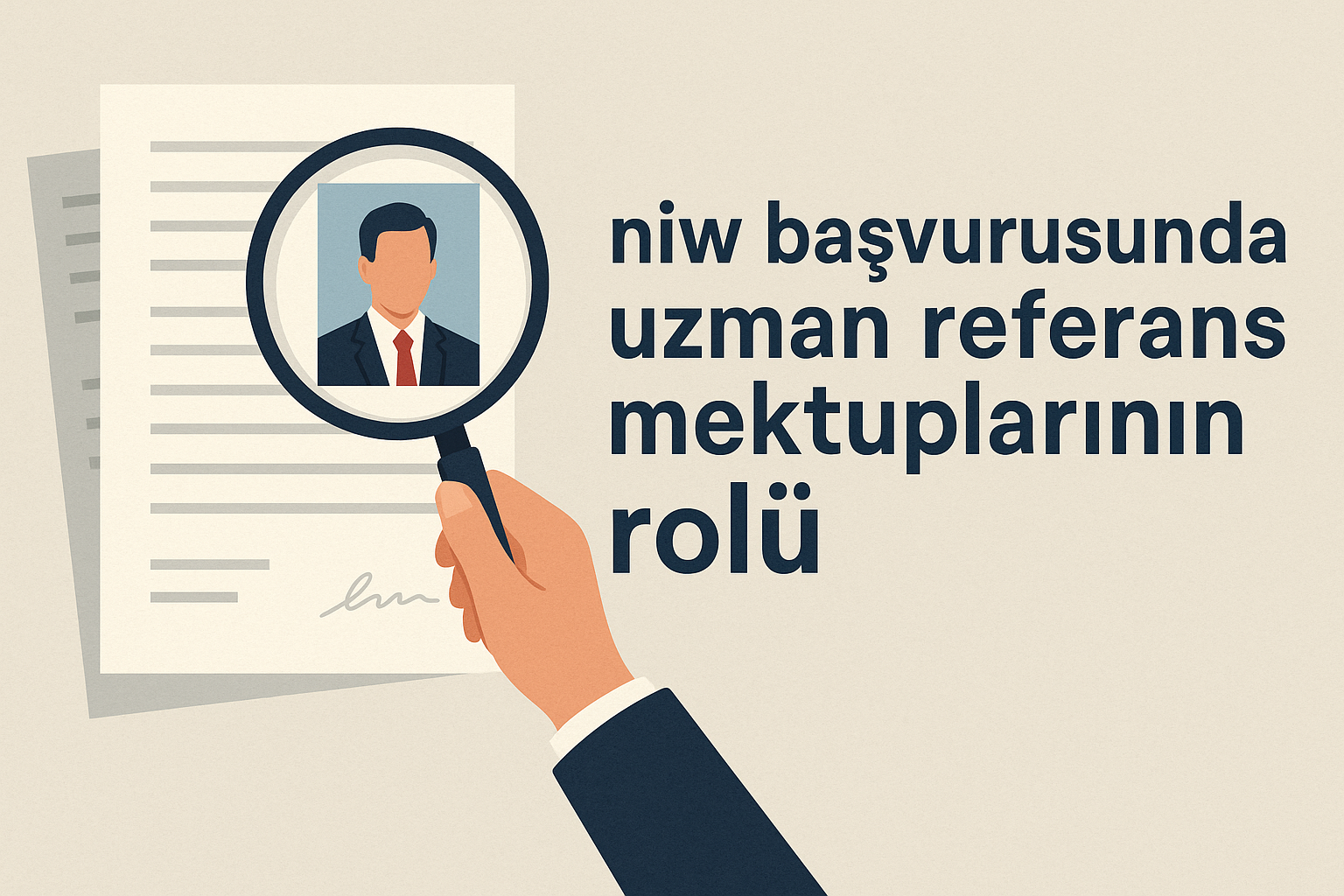 NIW Başvurusunda Uzman Referans Mektuplarının Rolü