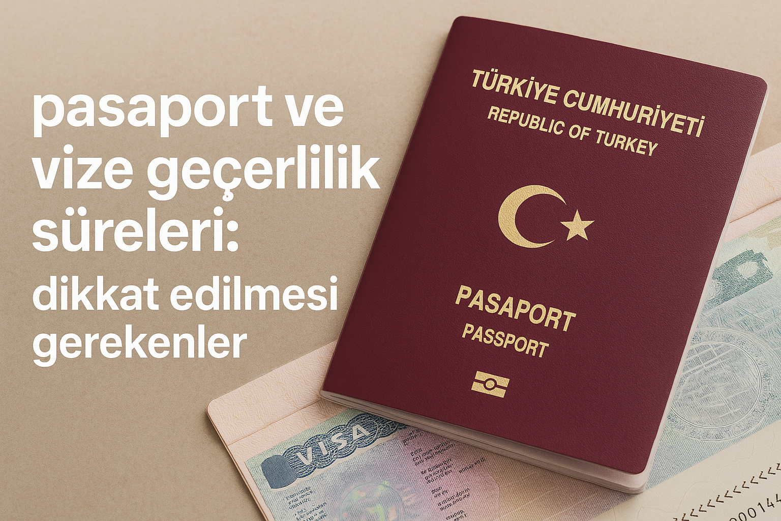 Pasaport ve Vize Geçerlilik Süreleri: Dikkat Edilmesi Gerekenler